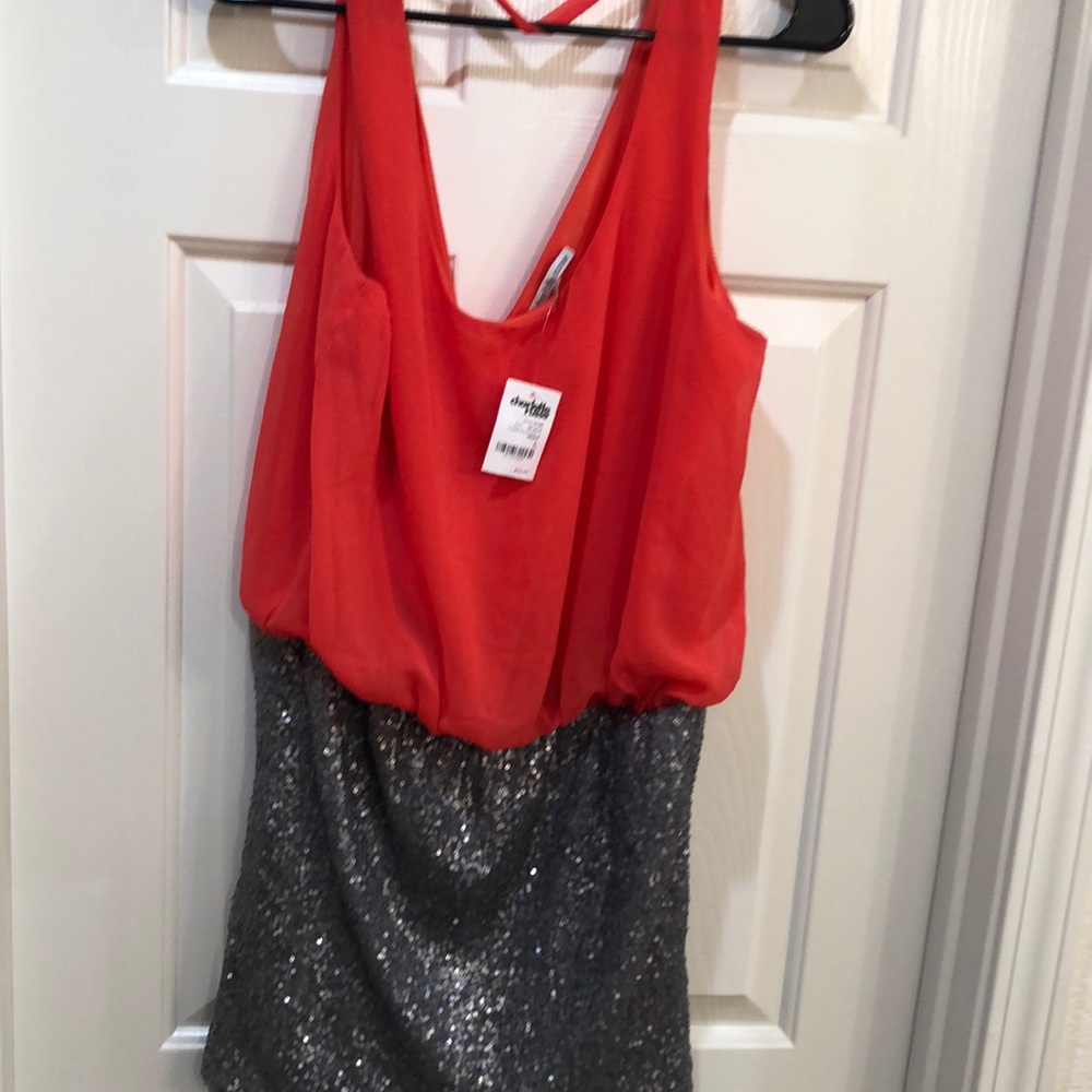 Charlotte Russe Mini Sequin Dress